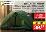 Iglu-Zelt im Angebot bei Zimmermann in Wilhelmshaven Iglu-Zelt Angebote von NATUREFELLOW bei Zimmermann Wilhelmshaven für 39,99 €