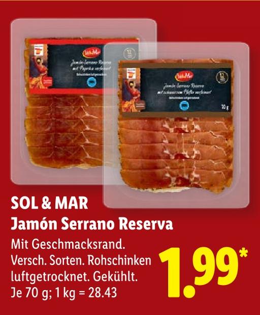 Jamón Serrano Reserva