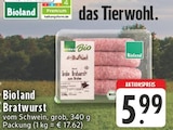 Bratwurst Angebote von Bioland bei E center Kamen für 5,99 €