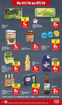 Promo Produits Bio dans le catalogue Aldi du moment à la page 16