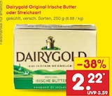 Netto Marken-Discount Retzow - Original Irische Butter oder Streichzart Angebot im Prospekt Original Irische Butter oder Streichzart bei Netto Marken-Discount im Retzow Prospekt für 2,22 €