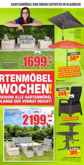 Sonnenschirm im aktuellen Dekor-Markt Prospekt (Bochum) Sonnenschirm im Dekor-Markt Prospekt "IHRE EXPERTEN FÜR SCHÖNES WOHNEN IN GLADBECK" mit 10 Seiten (Bochum)