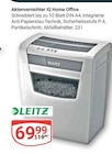 Aktenvernichter IQ Home Office Angebote von Leitz bei GLOBUS Halle für 69,99 €
