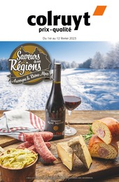 Colruyt Catalogue "Saveurs de nos Régions : Auvergne & Rhône-Alpes", 8 pages, Roanne, 01/02/2023 - 12/02/2023 Colruyt Catalogue "Saveurs de nos Régions : Auvergne & Rhône-Alpes", 8 pages, Roanne, 01/02/2023 - 12/02/2023