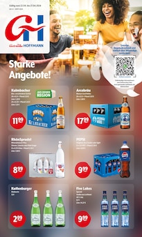 Aktueller Getränke Hoffmann Prospekt "Aktuelle Angebote" Seite 1 von 8 Seiten für Schwandorf