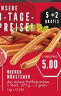 Aktuelles Wiener Würstchen Angebot bei E center in Essen ab 5,00 €