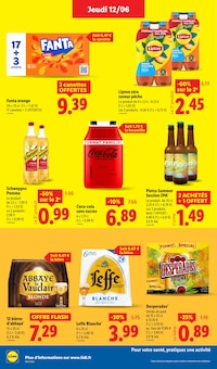 Promotion Lipton dans le prospectus Lidl, valable du 12/06/2025 au 18/06/2025 Promo Lipton dans le catalogue Lidl du moment à la page 24