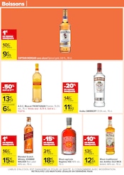 Vodka Angebote im Prospekt "70 % D’ÉCONOMIES SUR UNE SÉLECTION DE PRODUITS D'HYGIÈNE" von Carrefour auf Seite 38
