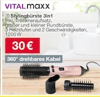 Haarbürste im Woolworth Prospekt Stylingbürste 3in1 von VITALmaxx im aktuellen Woolworth Prospekt für 30,00 €