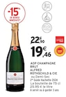 AOP Champagne Brut - ALFRED ROTHSCHILD & CIE - Intermarché Hyper à Versailles AOP Champagne Brut - ALFRED ROTHSCHILD & CIE en promo chez Intermarché Hyper Versailles à 19,46 €