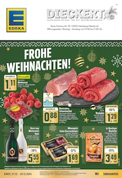 EDEKA Prospekt für Hückelhoven: "Aktuelle Angebote", 16 Seiten, 21.12.2024 - 24.12.2024