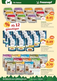 Gourmet Angebot im aktuellen Fressnapf Prospekt auf Seite 11