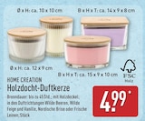 Holzdocht-Duftkerze im ALDI Nord Prospekt Holzdocht-Duftkerze von HOME CREATION im aktuellen ALDI Nord Prospekt fĂŒr 4,99 âŹ