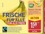 Bananen, Fairtrade bei ALDI Nord im Linthe Prospekt für 1,59 €