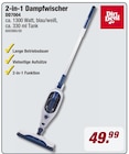 2-in-1 Dampfwischer von Dirt Devil für 49,99 € bei POCO im Angebot 2-in-1 Dampfwischer von Dirt Devil im aktuellen POCO Prospekt