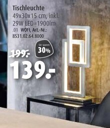 Tischleuchte „Viso“ bei porta Möbel in Osnabrück Tischleuchte „Viso“ im Angebot bei porta Möbel Osnabrück für 139,00 €