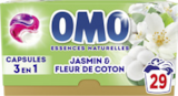 LESSIVE CAPSULES 3 EN 1 JASMIN & FLEUR DE COTON - OMO en promo chez Supeco LESSIVE CAPSULES 3 EN 1 JASMIN & FLEUR DE COTON - OMO dans le catalogue Supeco