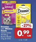 Dreamies Snacks Angebote von Dreamies bei combi Celle für 0,99 €