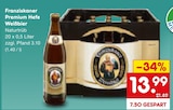 Franziskaner Premium Hefe Weißbier Angebote bei Netto Marken-Discount Kamen für 13,99 €