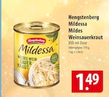 Mildessa Mildes Weinsauerkraut Angebote von Hengstenberg bei famila Nordost Neustadt für 1,49 €