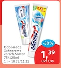 Zahncreme von Odol-med3 im aktuellen budni Prospekt