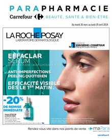 Promo La Roche-Posay dans le catalogue Carrefour du moment à la page 1