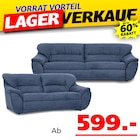 Utah 2,5-Sitzer + 2-Sitzer Sofa bei Seats and Sofas im Fürth Prospekt für 599,00 €