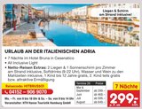 Urlaub an der italienischen Adria Angebote bei Netto Marken-Discount Neunkirchen für 299,00 €