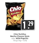 Tortillas Nacho Cheese Style Angebote von Chio bei Hieber Freiburg für 1,29 €