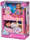 2-Etagen-Puppenbett inkl. 2 Spielpuppen im Penny Prospekt 2-Etagen-Puppenbett inkl. 2 Spielpuppen von Simba im aktuellen Penny Prospekt für 7,99 €