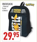 RUCKSACK im Angebot bei Marktkauf in Ibbenbüren RUCKSACK Angebote von Pokémon bei Marktkauf Ibbenbüren für 29,95 €