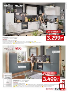 Küche im XXXLutz Möbelhäuser Prospekt "NR.1 BEIM PREIS" mit 46 Seiten (Mülheim (Ruhr))