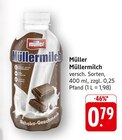 Müllermilch Angebote von Müller bei E center Offenburg für 0,79 €