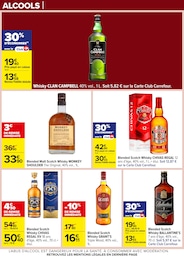 Offre Scotch whisky dans le catalogue Carrefour du moment à la page 63