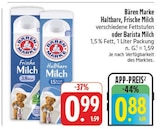 Frische Milch im Angebot bei EDEKA in Amberg Frische Milch Angebote von Bären Marke bei EDEKA Amberg für 0,88 €