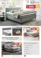 Boxspringbett im XXXLutz Möbelhäuser Prospekt in Ulm Aktueller XXXLutz Möbelhäuser Prospekt mit Boxspringbett, "Beldomo Spezial", Seite 8