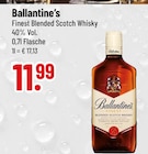 Finest Blended Scotch Whisky Angebote von Ballantine's bei Trinkgut Augsburg für 11,99 €