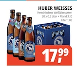 Getränke Hörl Wörth - Huber Weisses Angebot im Prospekt Huber Weisses bei Getränke Hörl im Wörth Prospekt für 17,99 €