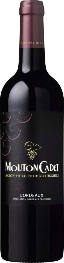 Bordeaux rouge Mouton Cadet 2017 - Spar à Cannes Bordeaux rouge Mouton Cadet 2017 en promo chez Spar Cannes à 8,62 €