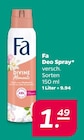 Netto mit dem Scottie Cottbus - Deo Spray Angebot im Prospekt Deo Spray bei Netto mit dem Scottie im Cottbus Prospekt für 1,49 €