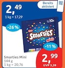 Smarties Mini für 2,49 € bei budni im Angebot Smarties Mini im aktuellen budni Prospekt