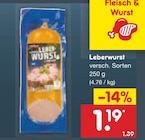 Leberwurst von  im aktuellen Netto Marken-Discount Prospekt für 1,19 €