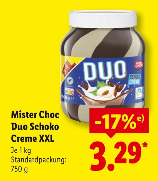 Duo Schoko Creme XXL