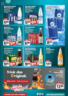 Saft im Logo Getränkemarkt Prospekt "Aktuelle Angebote" mit 4 Seiten (Frankfurt (Main))
