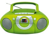 SCD5100 mit Kassettendeck Radiorecorder, Grün von SOUNDMASTER im aktuellen MediaMarkt Saturn Prospekt für 50,99 €