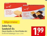 Sandwich-Eis Classic Vanille im Angebot bei famila Nordost in Stralsund Sandwich-Eis Classic Vanille Angebote von Jeden Tag bei famila Nordost Stralsund
