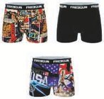 Lot de 3 boxers garçon - Freegun en promo chez Super U Lot de 3 boxers garçon - Freegun dans le catalogue Super U
