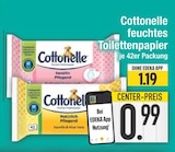 feuchtes Toilettenpapier Angebote von Cottonelle bei E center Regensburg für 0,99 €