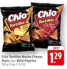 Tortillas Nacho Cheese Style im EDEKA Prospekt Tortillas Nacho Cheese Style von Chio im aktuellen EDEKA Prospekt für 1,29 €