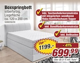 Boxspringbett im aktuellen POCO Prospekt